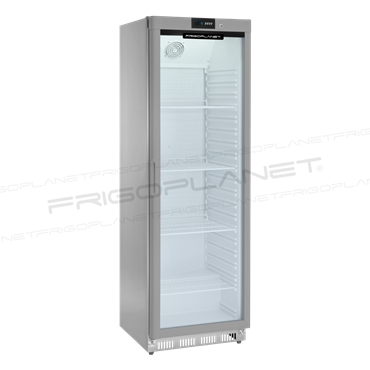 Armadio refrigerato con porta a vetri AKD400RG SS