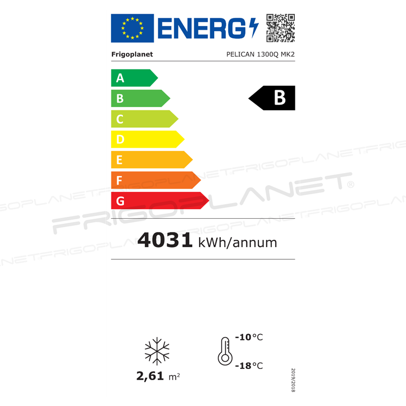 Energy Label, PELICAN 1300Q