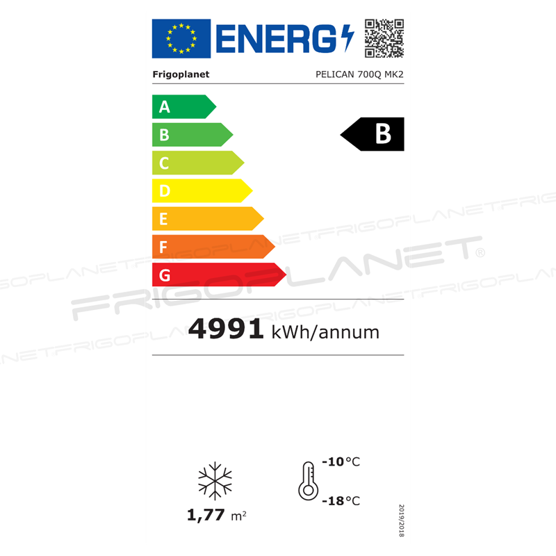 Energy Label, PELICAN 700Q