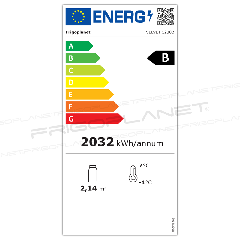 Energy Label, VELVET 1230B