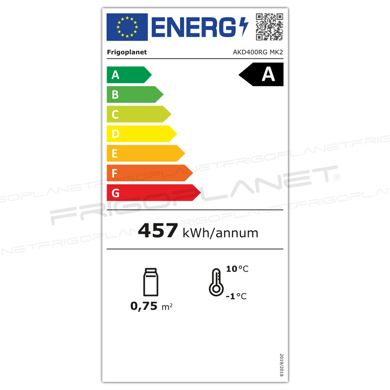 Energy Label, AKD400RG MK2