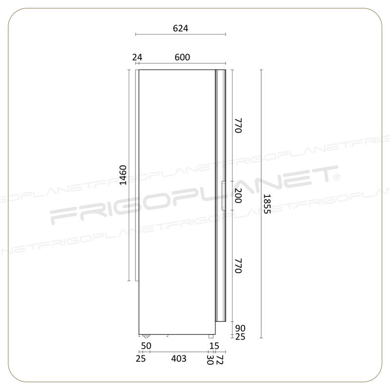 Quote laterali, AKD400RG MK2-RG SS MK2