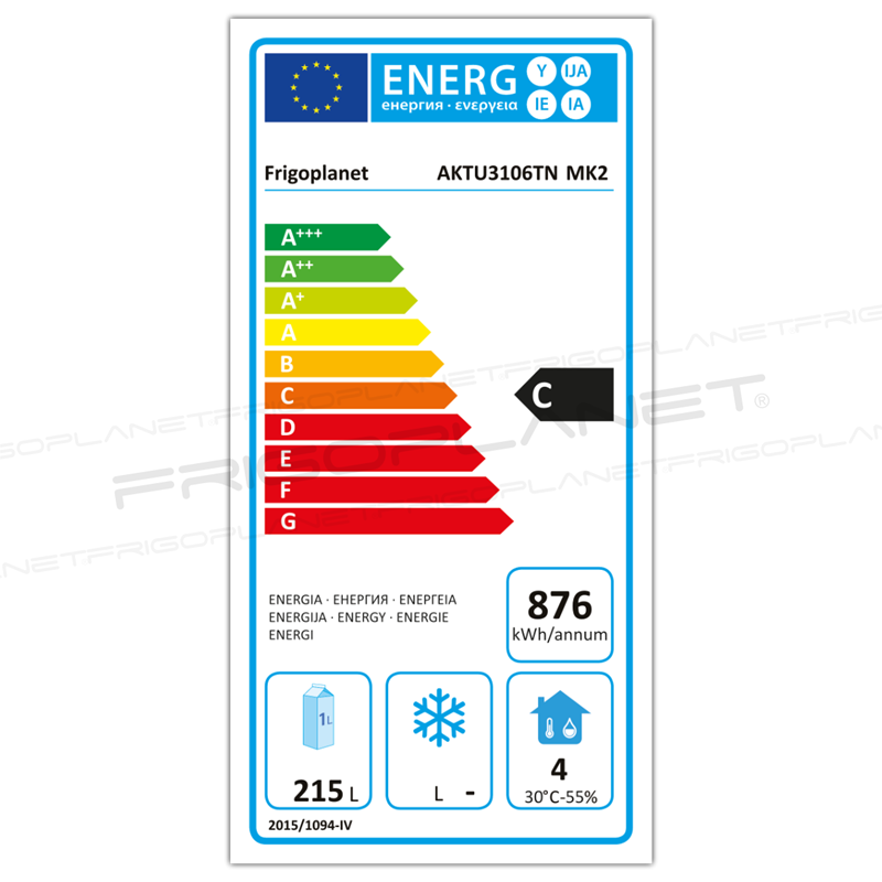 Energy Label, AKTU3106TN MK2