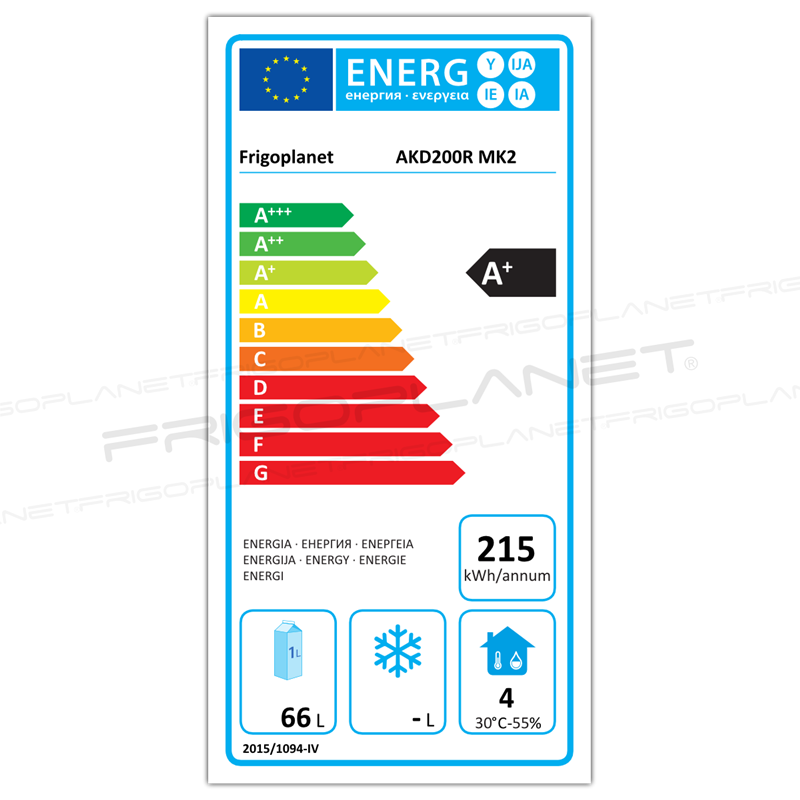 Energy Label, AKD200R MK2