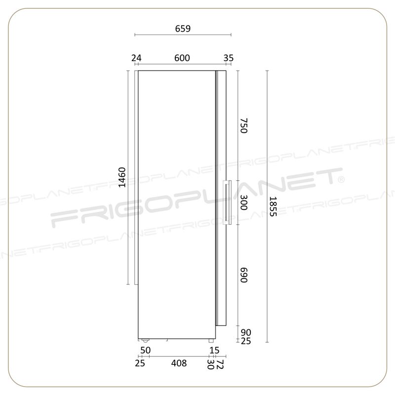 Quote laterali, AKD400R MK2 - AKD400R SS MK2