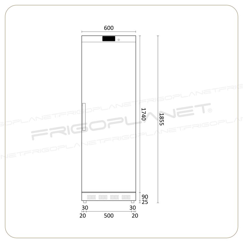 Quote frontali, AKD400R - AKD400R SS