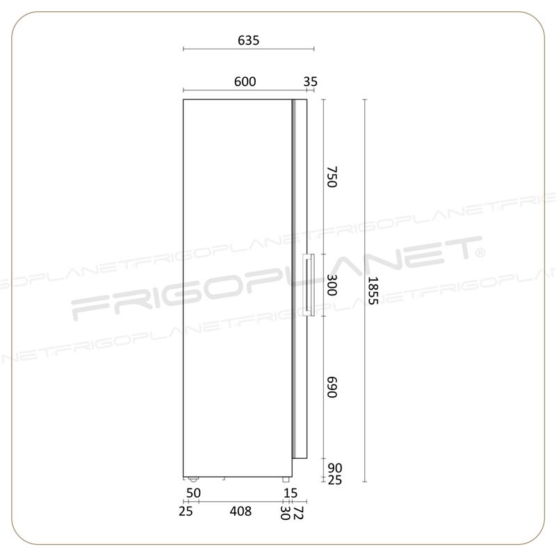 Quote laterali, AKD400R - AKD400R SS